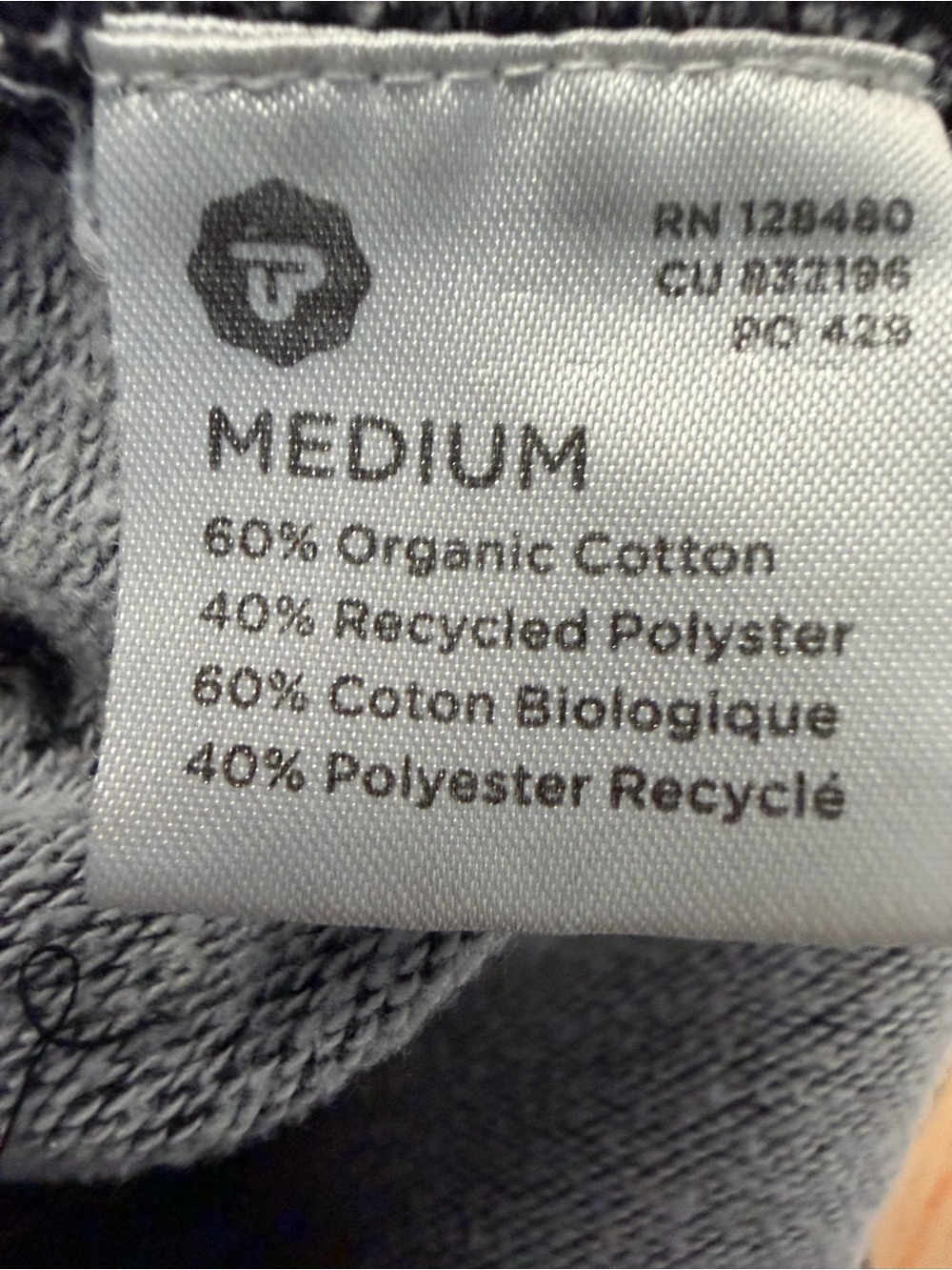 Pact Organic Cotton Pants , black size Medium E015 - Picture 10 of 11